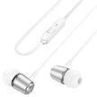 Wired headphones Hoco M108 Spring Metal Gray