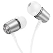 Wired headphones Hoco M108 Spring Metal Gray