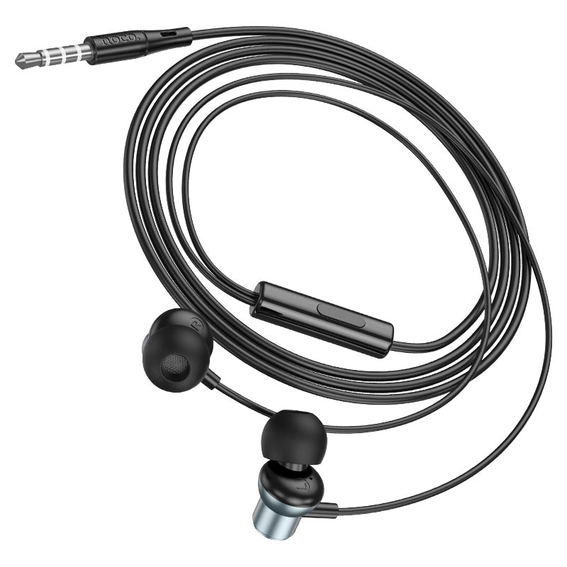 Hoco Universal Wired Earphones M110 - Black