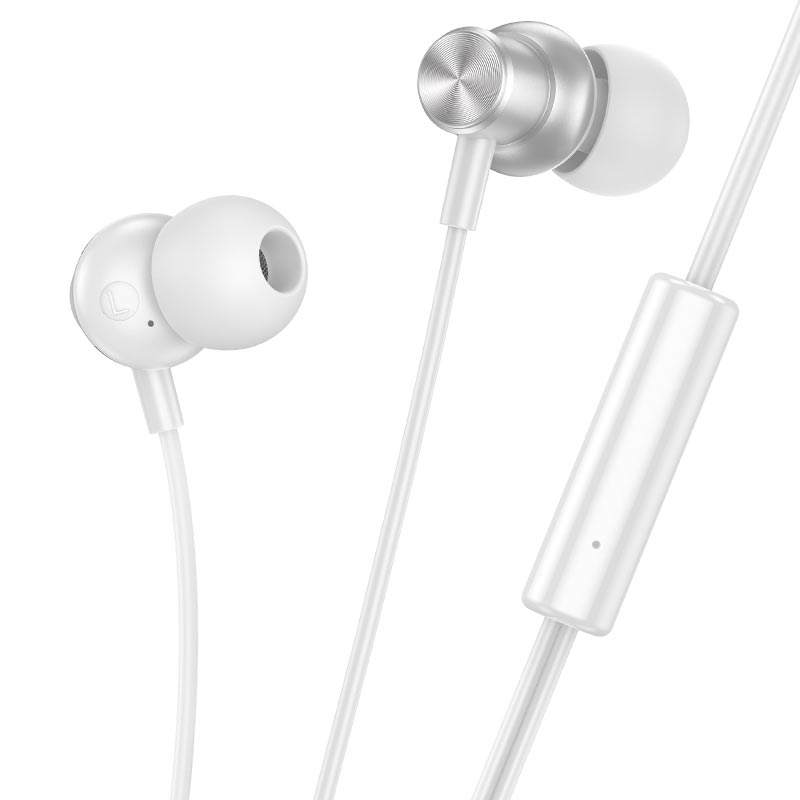 Hoco Universal Wired Earphones M110 - Silver