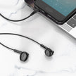 Hoco Universal Wired Earphones M123 - Black