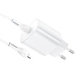 HOCO charger PD 25W with cable Type C Jetta N22 white