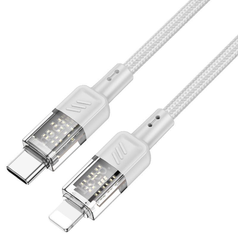 Hoco USB U129 PD 27W Type-C to Lightning 1.2m