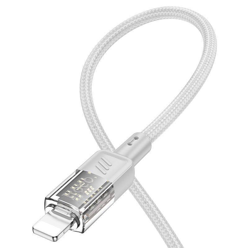 Hoco USB U129 PD 27W Type-C to Lightning 1.2m