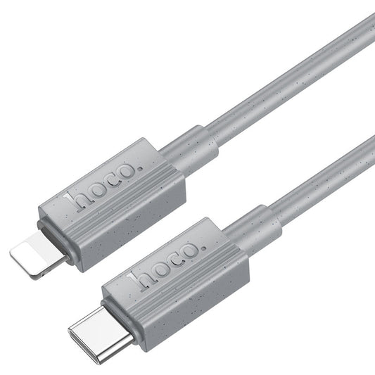 Hoco X107 USB-C to Lightning Cable 27W 1m Grey