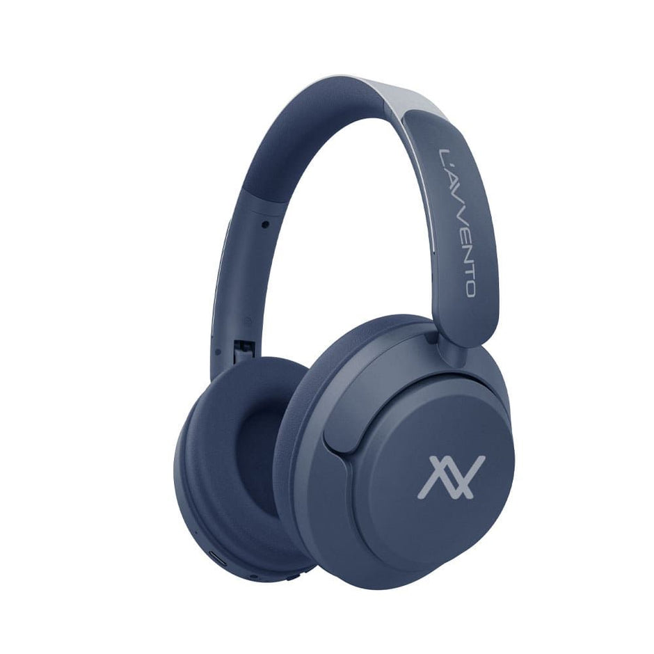 LAVVENTO (HP25L) ANC Wireless Headphone Bluetooth 5.3 Battery 300 MAh - Blue
