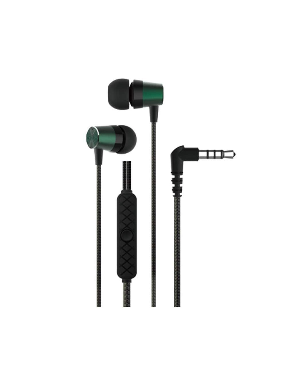 Devia EM103 Kintone Series Metal Earphone 3.5mm - Green