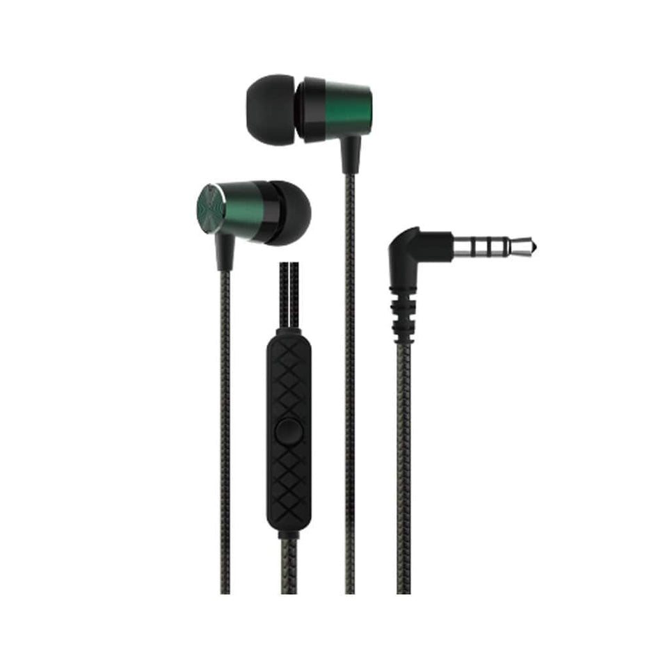 Devia EM103 Kintone Series Metal Earphone 3.5mm - Green
