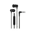Devia EM103 Kintone Series Metal Earphone 3.5mm - Black