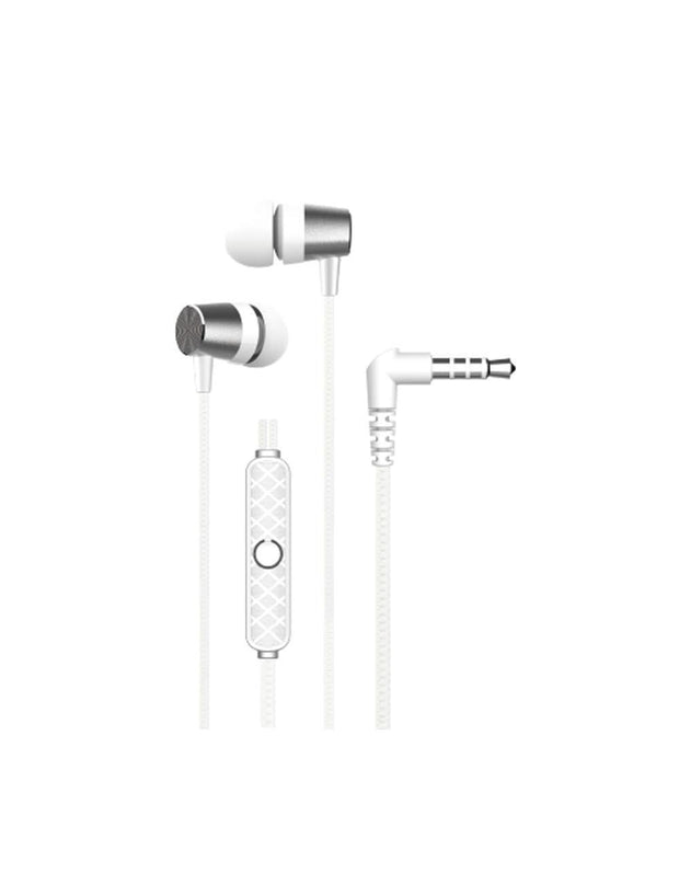 Devia EM103 Kintone Series Metal Earphone 3.5mm - White