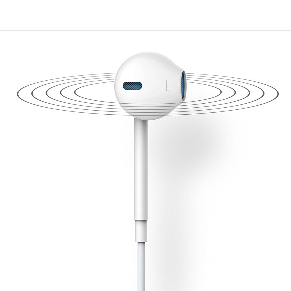 Devia Smart Earphone with Remote and Mic - White