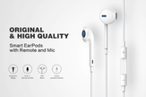 Devia Smart Earphone with Remote and Mic - White