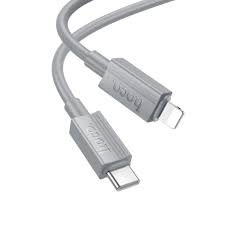 Hoco X107 USB-C to Lightning Cable 27W 1m Grey