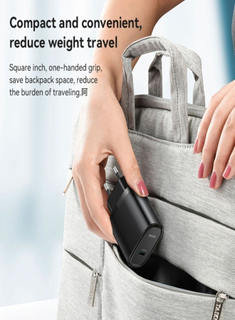 Yesido YC57B USB-C 20W  Fast Wall Charger - Black