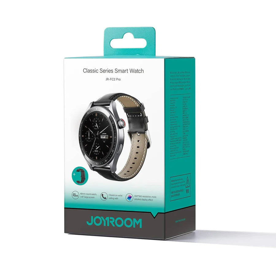 Joyroom JR-FC2 Pro Classic Series Smartwatch  350mAh  1.46-inch - Space Grey
