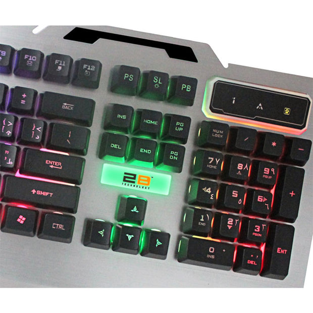 2B METAL GAMING KEYBOARD KB305