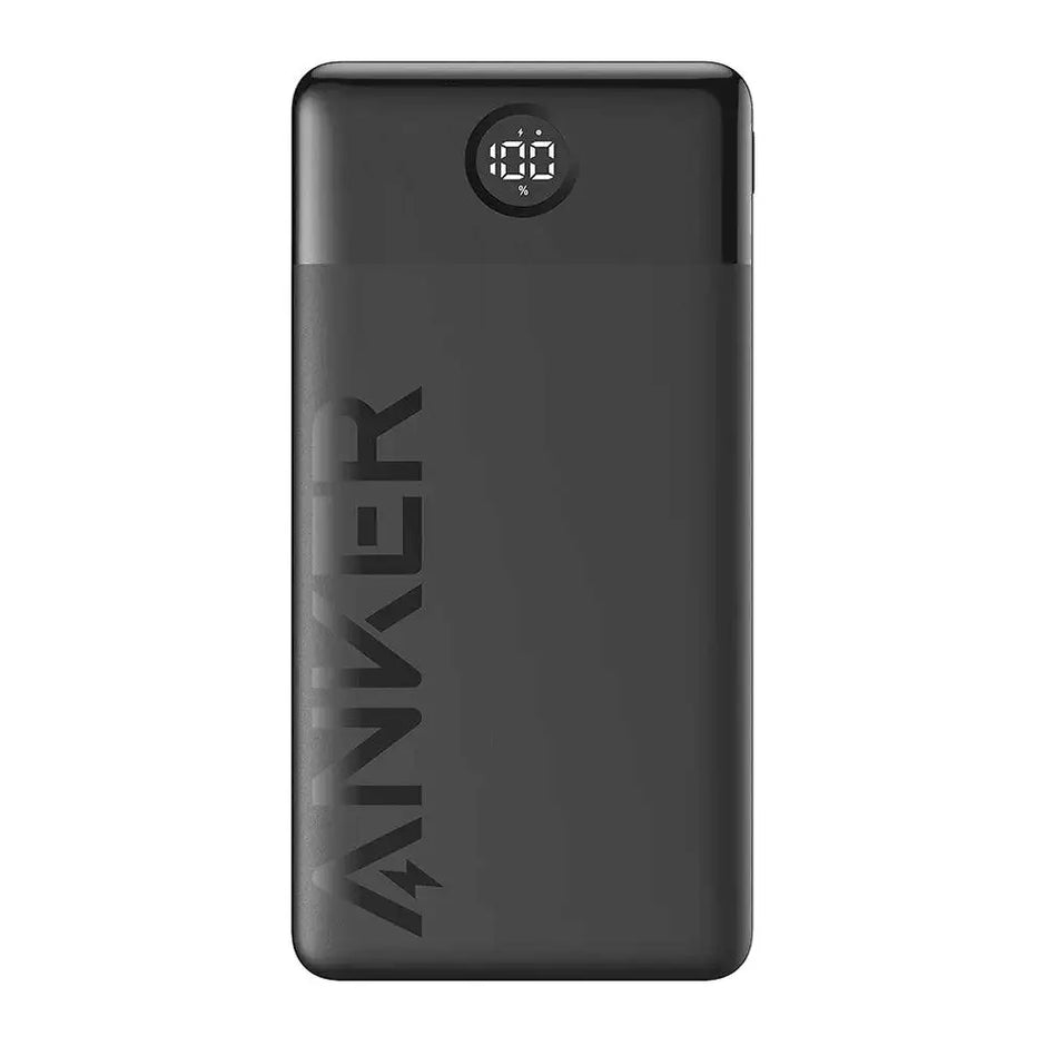 ANKER POWER BANK 10000MAH 12W 2-PORTS - BLACK - A1237H11