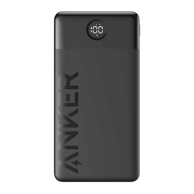 ANKER POWER BANK 10000MAH 12W 2-PORTS - BLACK - A1237H11