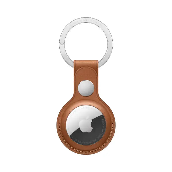 leather key ring for airtag