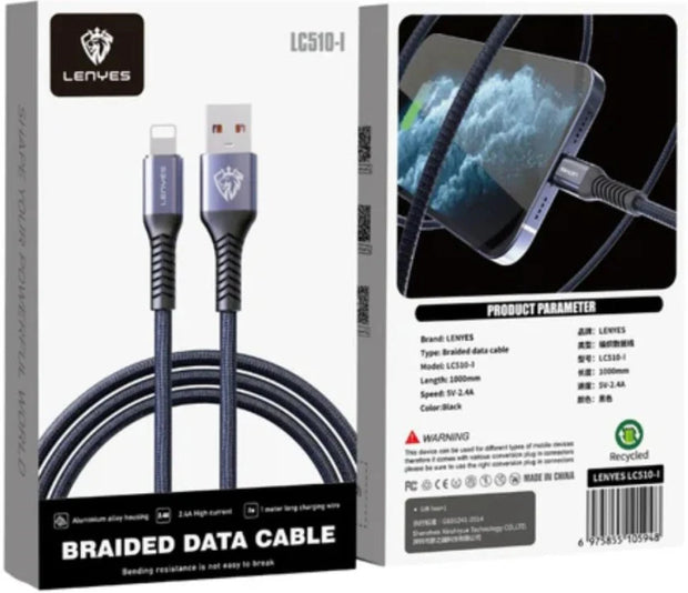 Lenyes USB-A Lightning Cable LC510