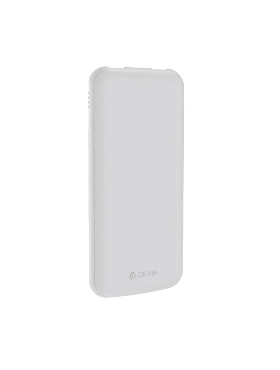 Devia Kintone series Power Bank with 4 cables 10000mAh - White