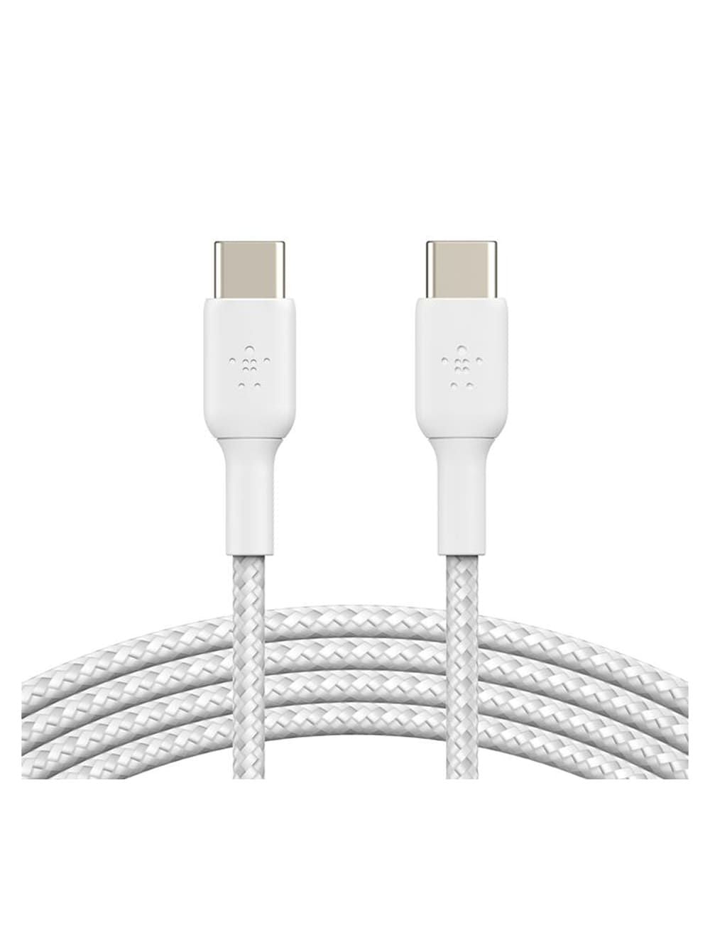 Belkin BOOSTCHARGE Braided USB-C to USB-C Cable 1m White