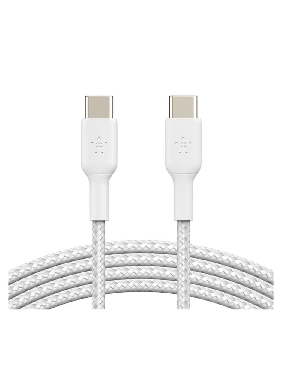 Belkin BOOSTCHARGE Braided USB-C to USB-C Cable 1m White