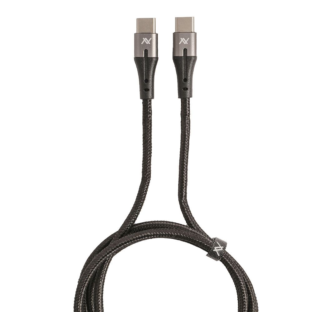 LAVVENTO Magnetic PD Fast Charging Cable with Digital Screen 100W - 1M - Black