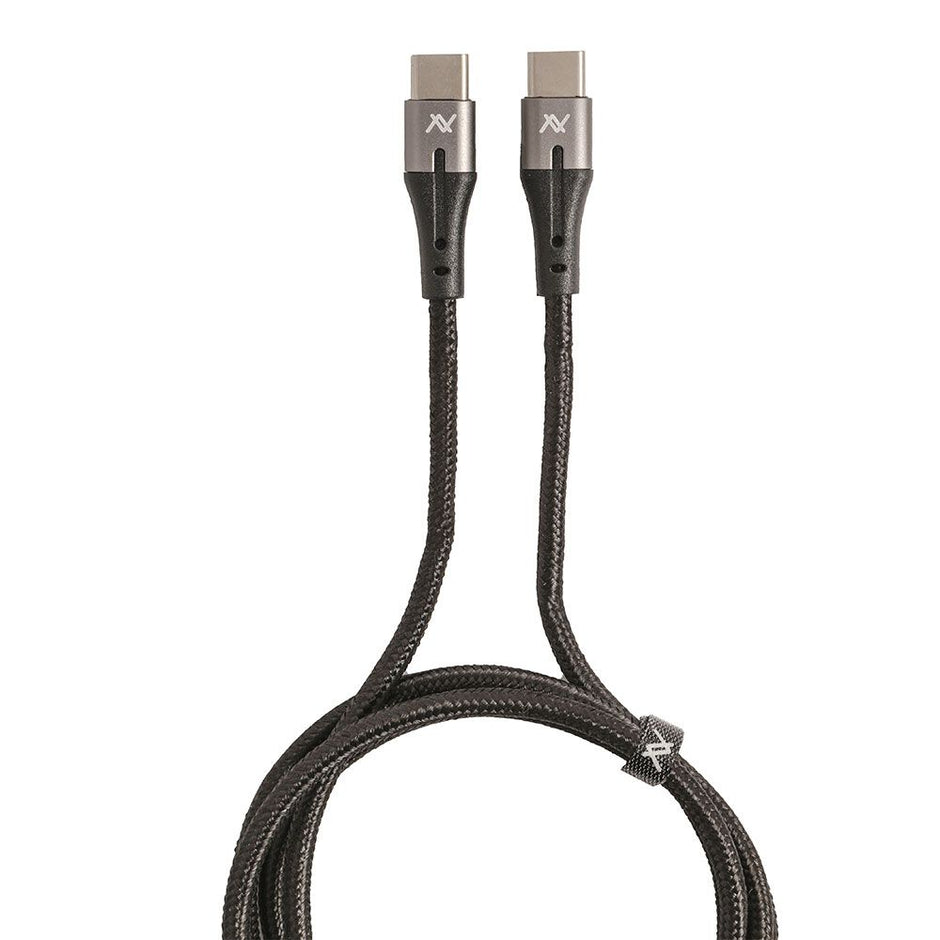 LAVVENTO Magnetic PD Fast Charging Cable with Digital Screen 100W - 1M - Black