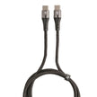 LAVVENTO Magnetic PD Fast Charging Cable with Digital Screen 100W - 1M - Black