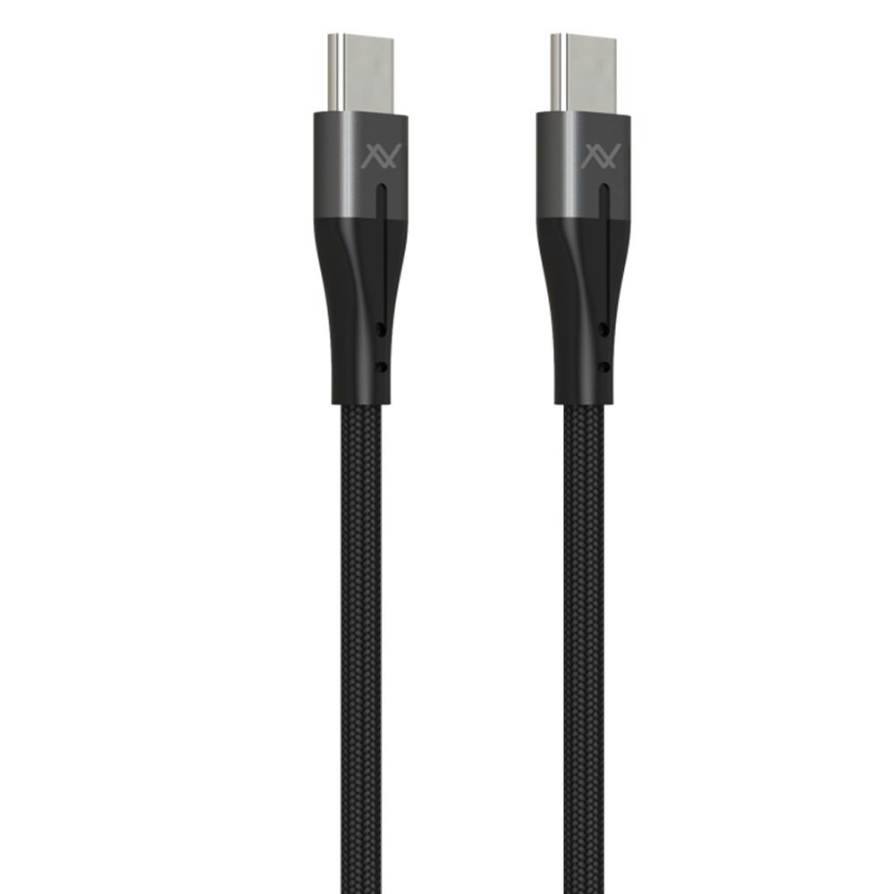LAVVENTO Magnetic PD Fast Charging Cable with Digital Screen 100W - 1M - Black