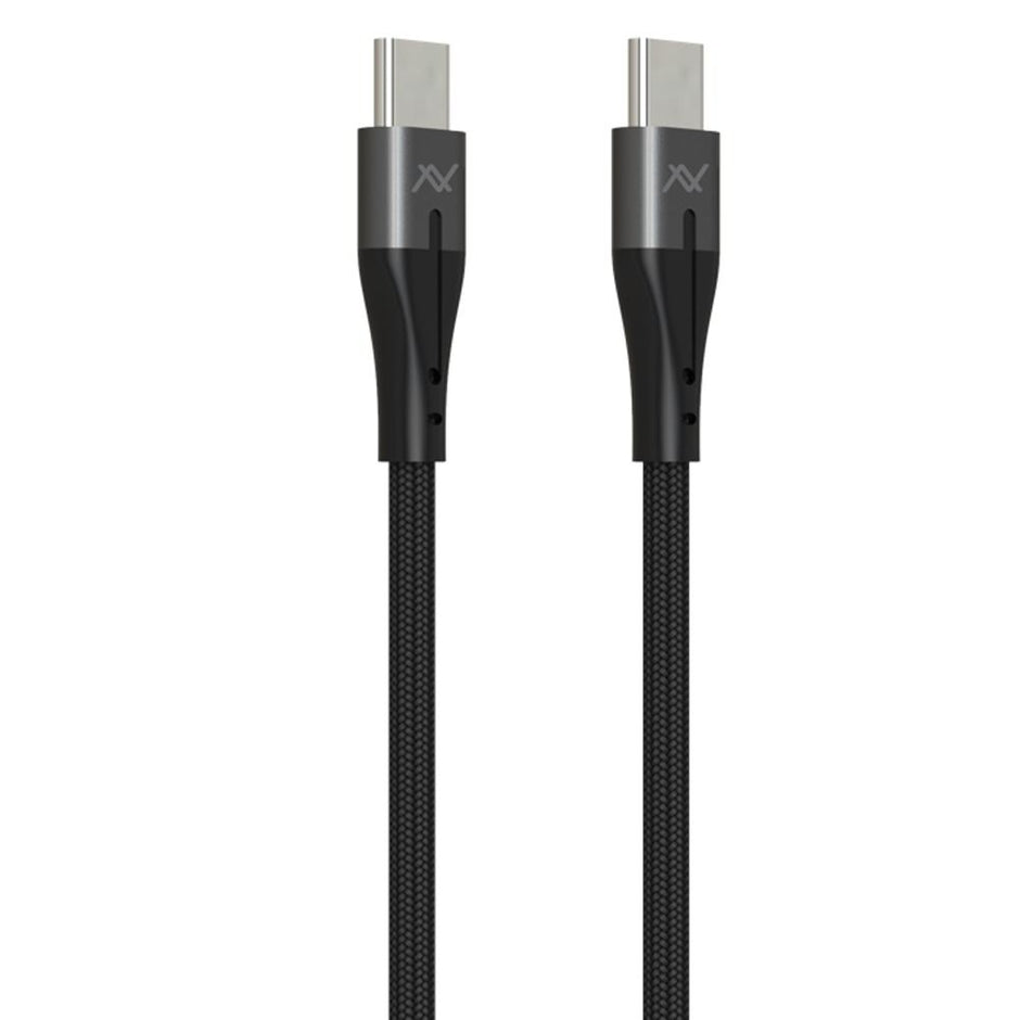 LAVVENTO Magnetic PD Fast Charging Cable with Digital Screen 100W - 1M - Black