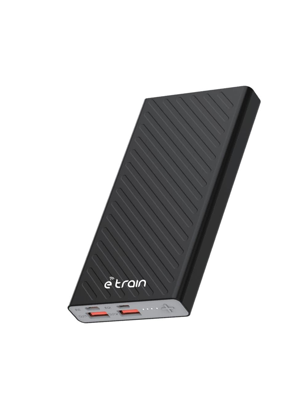 Etrain Power Bank 10000 Mah Dual Input & Output Total power 10.5W - Black