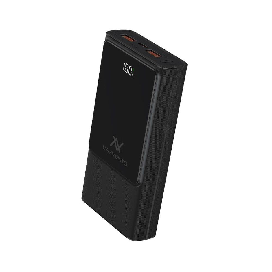 LAVVENTO (MP658) Power Bank 20000 mAh 22.5W LCD indicator Material ABS
