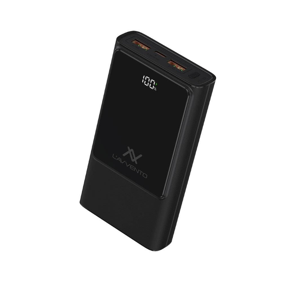 LAVVENTO (MP658) Power Bank 20000 mAh 22.5W LCD indicator Material ABS
