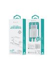 Devia RLC-383 Smart Series 25W PD Quick Home Charger Set With Type-C Cable - White