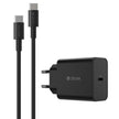 DEVIA Rocket Series Quick Charger 45W PD Set With USB-C Cable MP-72-4 - Black