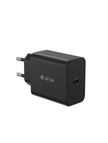 DEVIA Rocket Series Quick Charger 45W PD Set With USB-C Cable MP-72-4 - Black