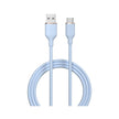 DEVIA Jelly Silicon Cable USB-A to USB-C 1.2M - Blue