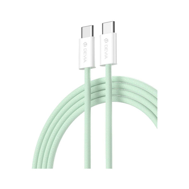 DEVIA Smart Series PD Cable 60W Woven 1M - Green