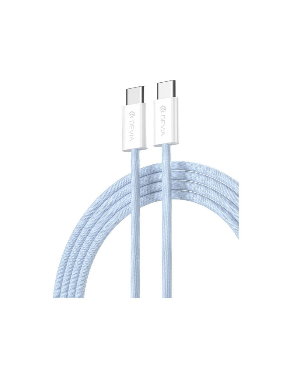 DEVIA Smart Series PD Cable 60W Woven 1M - Blue