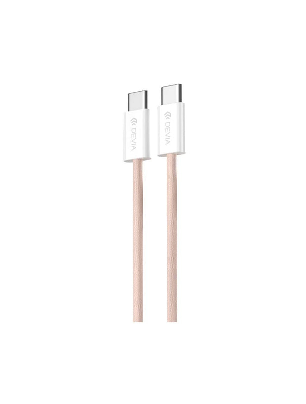 DEVIA Smart Series PD Cable 60W Woven 1M - Pink