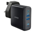 anker power port III 3-port 65W - Black
