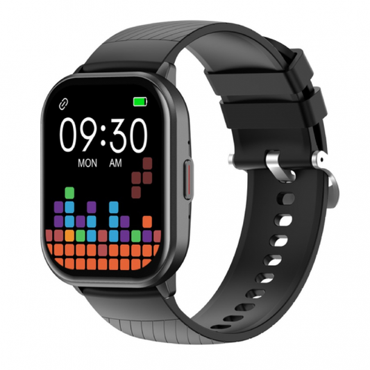 Choetech Smart Watch for Unisex HD TFT Display 2.01 Inch Black - WT016