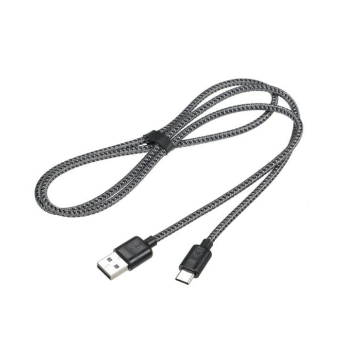 Oraimo Duraline3 OCD-C32 Braided 1Meter 3A Fast Type-C Data Cable - Black