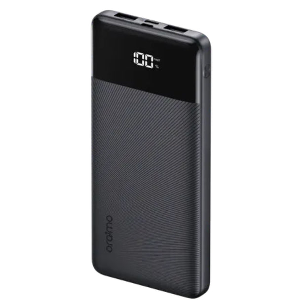 Oraimo OPB-7100Q Power Bank 10000mAh Toast 22.5W LED Display USB-C - Black