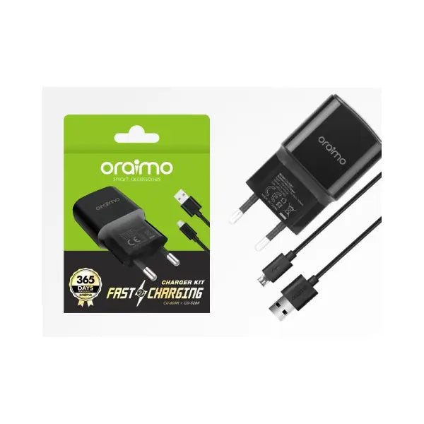 oraimo CHARGER kit 2A CU-60AR+CD-52BR