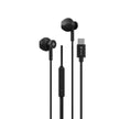 Devia M2 Metal Wired Earphone Type-C - Black