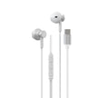 Devia M2 Metal Wired Earphone Type-C - Silver