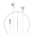 Devia M2 Metal Wired Earphone Type-C - Silver